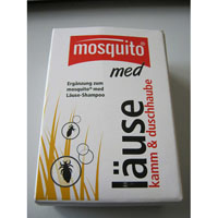 MOSQUITO Läuse Kamm+Duschhaube