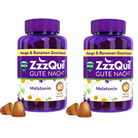 WICK ZzzQuil Gute Nacht Mango & Banane Doppelpackung (2x60 St)