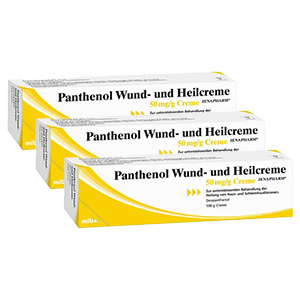 PANTHENOL Wund- und Heilcreme Jenapharm (3x 100g)
