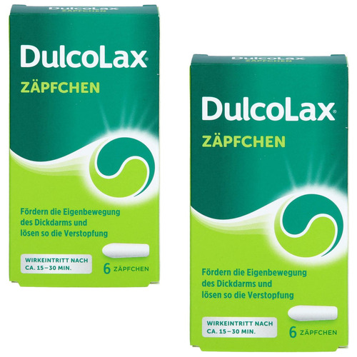 DULCOLAX Suppositorien Doppelpackung (2x 6St)