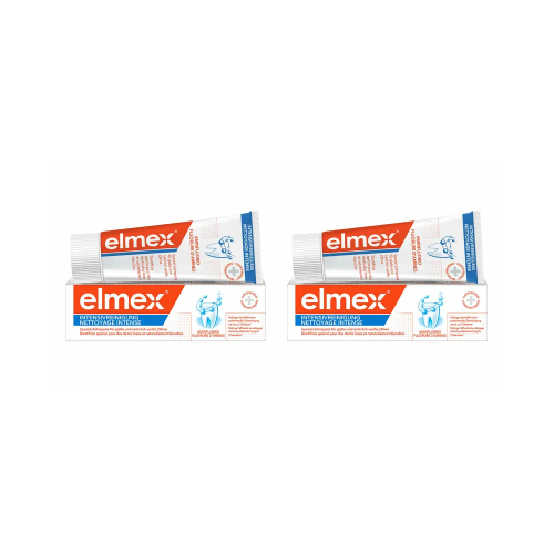 ELMEX Intensivreinigung Spezial Zahnpasta (2x50 ml)