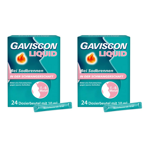 GAVISCON Liquid 500 mg/267 mg/160 mg (48x10 ml)