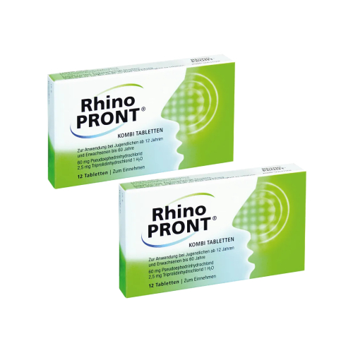 RHINOPRONT Kombi Tabletten Doppelpackung (2x 12St)