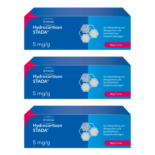 HYDROCORTISON STADA 5 mg/g Creme (3x 30g)