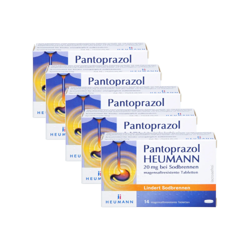 PANTOPRAZOL Heumann 20 mg b.Sodbrennen msr.Tabl. (5x14St)