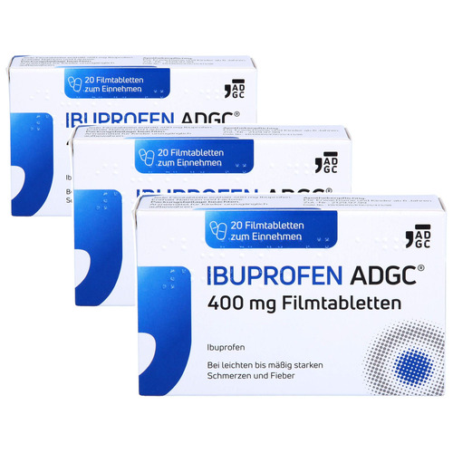 IBUPROFEN ADGC 400 mg Filmtabletten (3x20St)