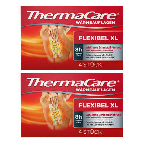 THERMACARE für größere Schmerzbereiche (2x4 St)