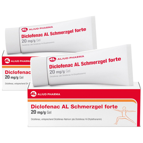 Diclofenac AL Schmerzgel forte 20 mg / g bei akutem Bewegungsschmerz