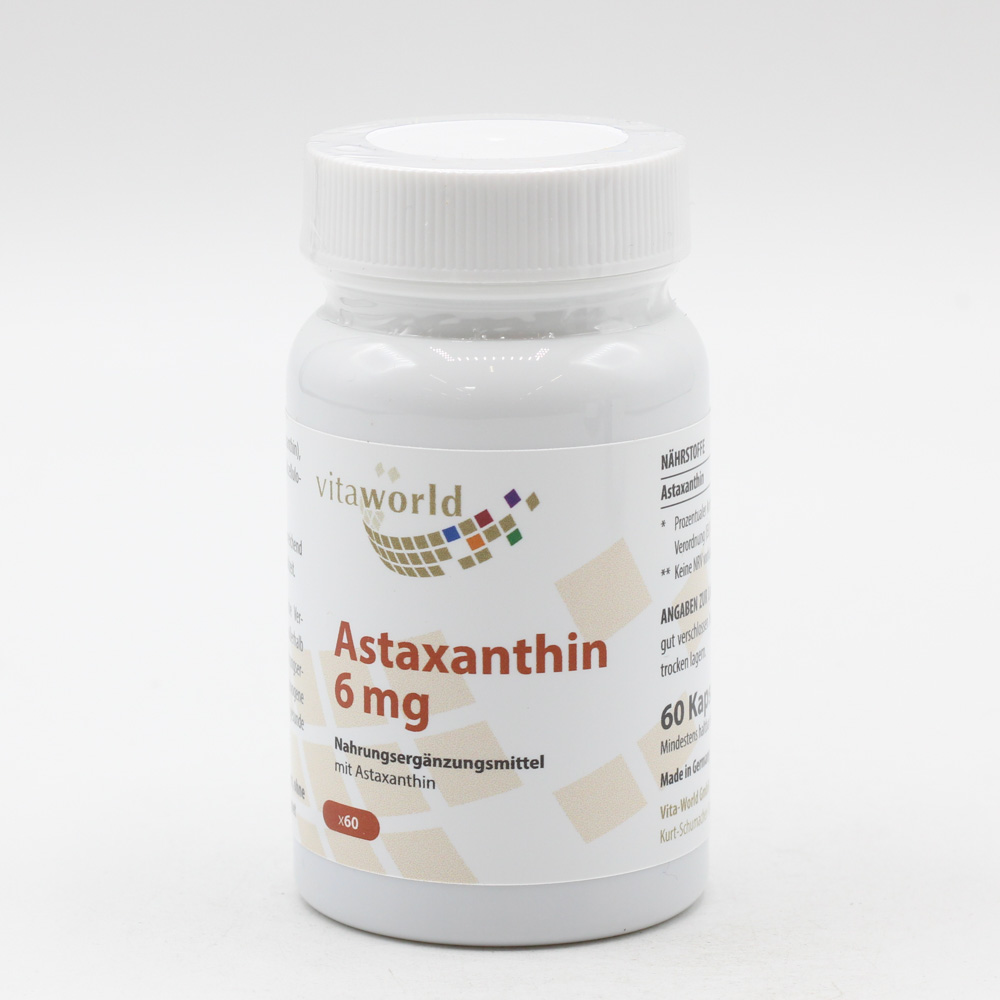 ASTAXANTHIN 6 mg Kapseln