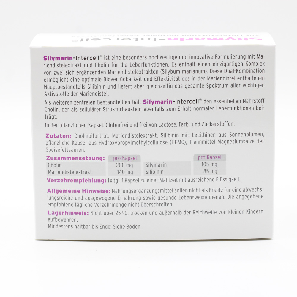 SILYMARIN-Intercell Kapseln