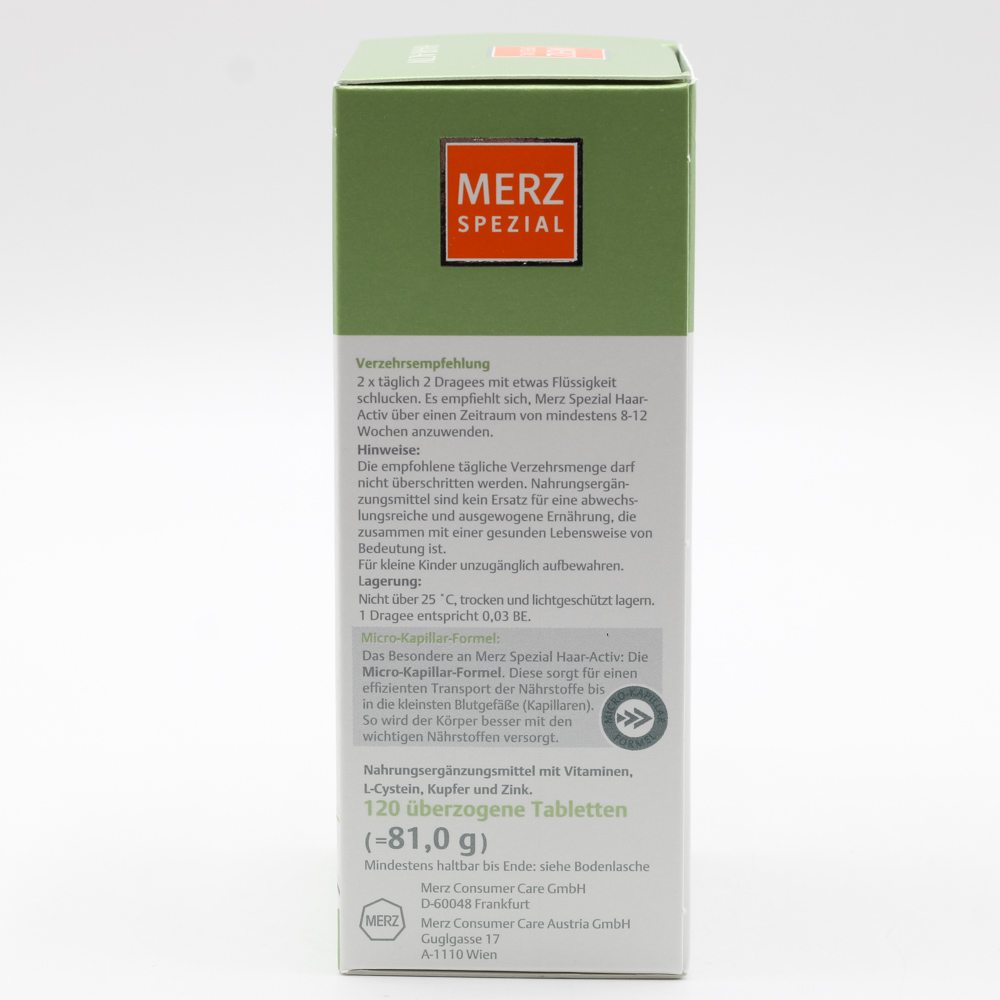 MERZ Spezial Haar-activ Dragees (3x120St)