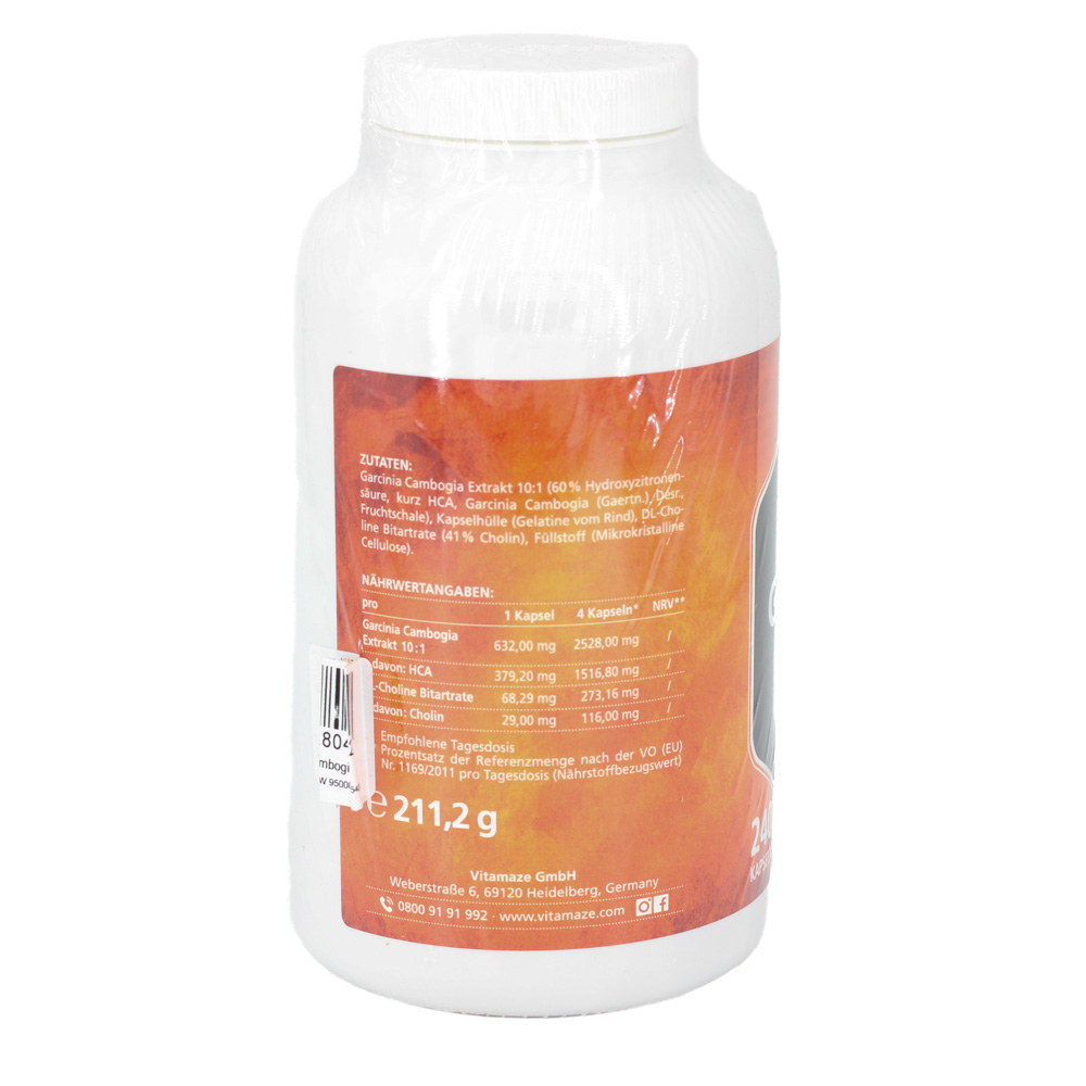 GARCINIA CAMBOGIA+Cholin Kapseln
