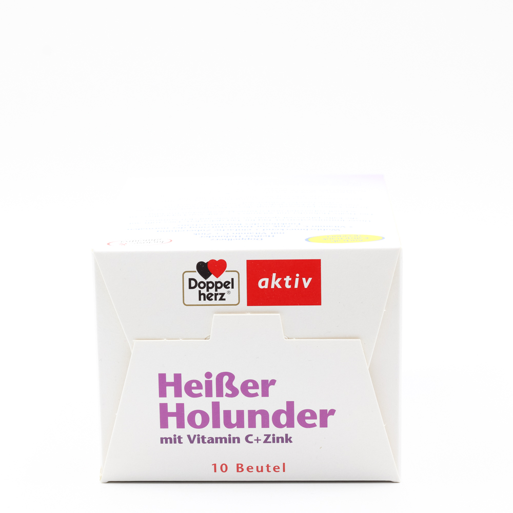 DOPPELHERZ heißer Holunder m.Vit.C+Zink Granulat