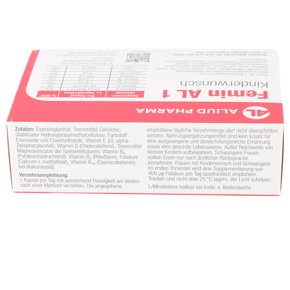 FEMIN AL 1 Kinderwunsch Hartkapseln