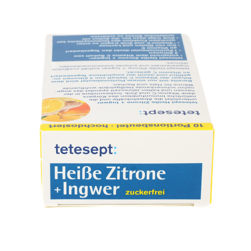 TETESEPT heiße Zitrone mit Ingwer zuckerfr.Pulver