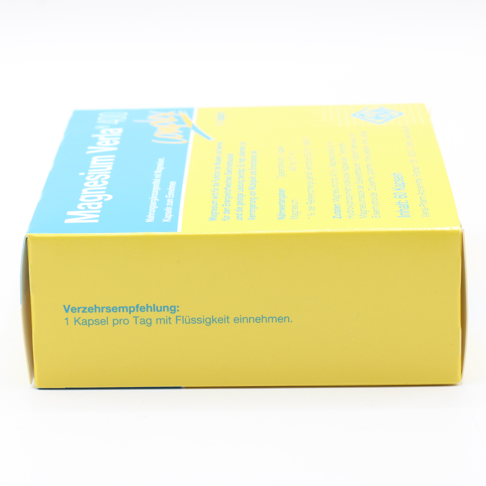 MAGNESIUM VERLA 400 Kapseln Doppelpackung (2x60 St)
