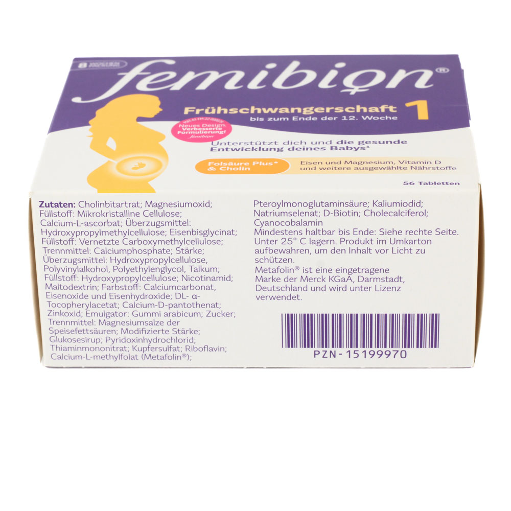 FEMIBION 1 Frühschwangerschaft Tabletten (2x56 St)