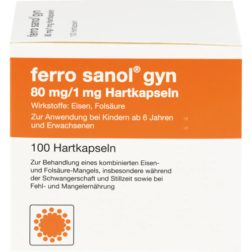 FERRO SANOL gyn Hartkaps.m.msr.überz.Pellets