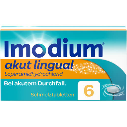 IMODIUM akut lingual Schmelztabletten