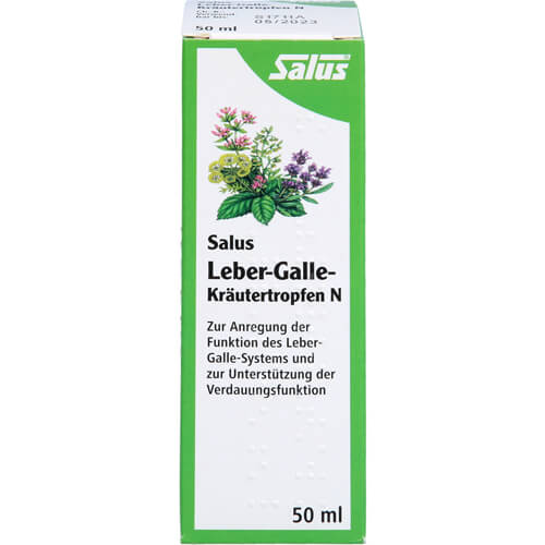 LEBER GALLE Kräutertropfen N Salus