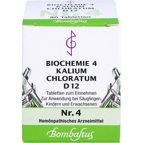 BIOCHEMIE 4 Kalium chloratum D 12 Tabletten