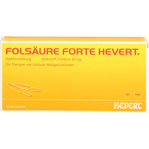 FOLSÄURE HEVERT forte Ampullen