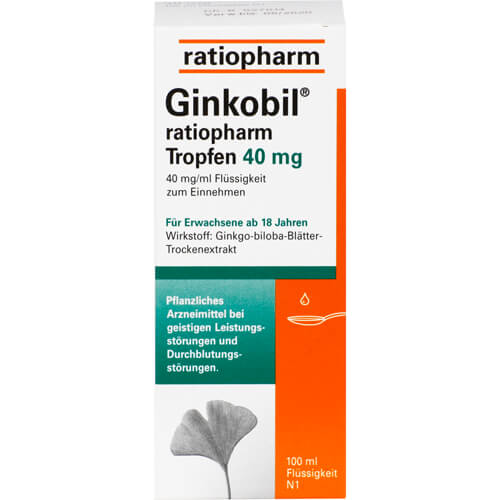 GINKOBIL-ratiopharm Tropfen 40 mg