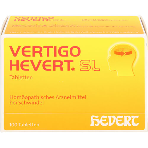VERTIGO HEVERT SL Tabletten