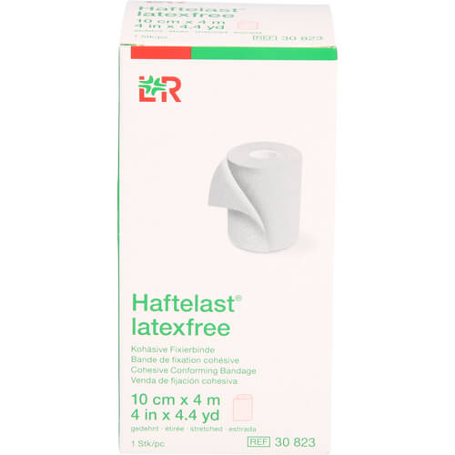 HAFTELAST Fixierb.kohäs.latexfrei 10 cmx4 m creme