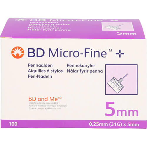 BD MICRO-FINE+ Pen-Nadeln 0,25x5 mm 31 G