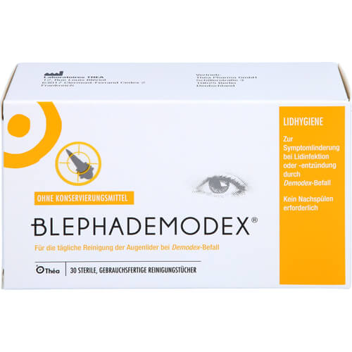 BLEPHADEMODEX sterile Reinigungstücher