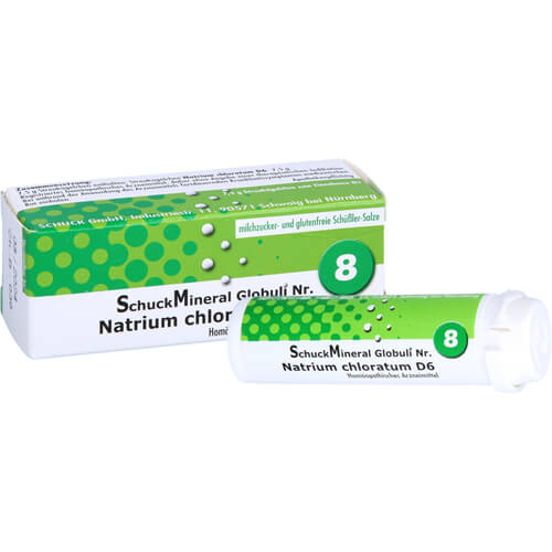 SCHUCKMINERAL Globuli 8 Natrium chloratum D6