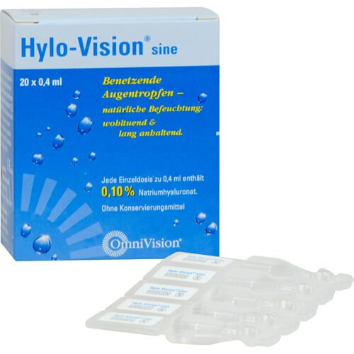 HYLO-VISION sine Einzeldosispipetten