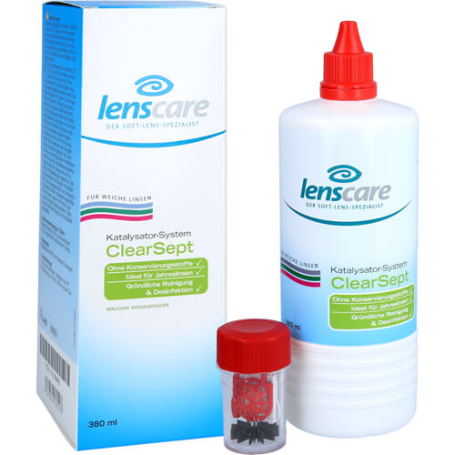 LENSCARE ClearSept 380 ml+Behälter