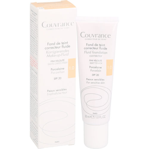 AVENE Couvrance korrigier.Make-up Fluid porzel.1.0