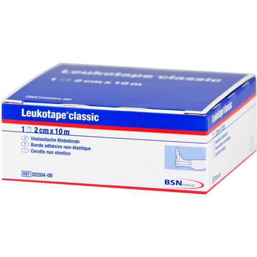 LEUKOTAPE Classic 2 cmx10 m weiß