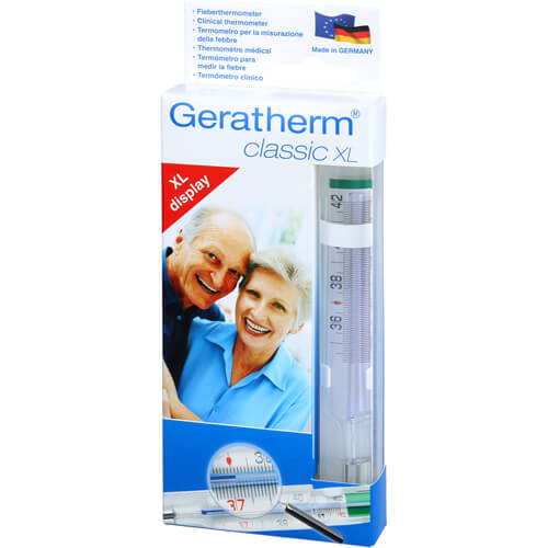GERATHERM classic XL o.Quecksilber Fieberth.m.Lupe