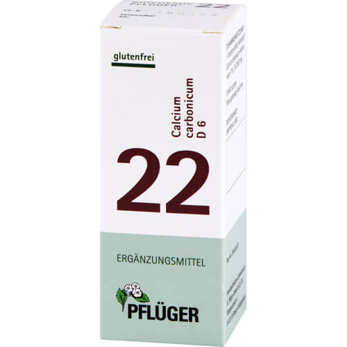 BIOCHEMIE Pflüger 22 Calcium carbonicum D 6 Tabl.
