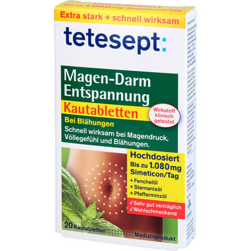TETESEPT Magen-Darm Entspannung Kautabletten