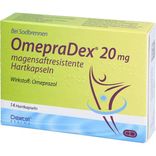 OMEPRADEX 20 mg magensaftresistente Hartkapseln