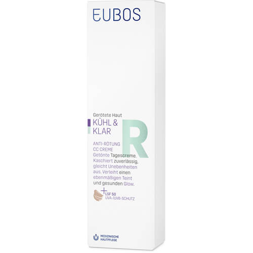 EUBOS KÜHL & KLAR Anti-Rötung CC Creme LSF 50
