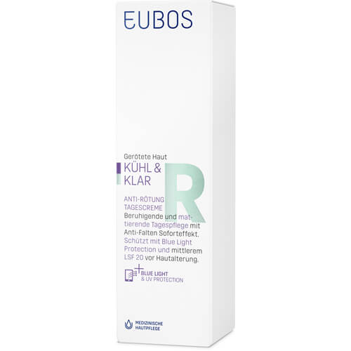 EUBOS KÜHL & KLAR Anti-Rötung Tagescreme LSF 20