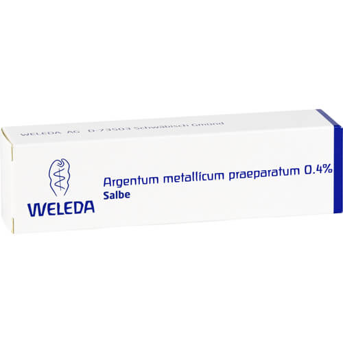 ARGENTUM METALLICUM PRAEPARATUM 0,4% Salbe