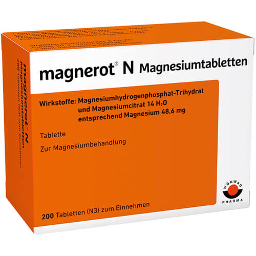 MAGNEROT N Magnesiumtabletten