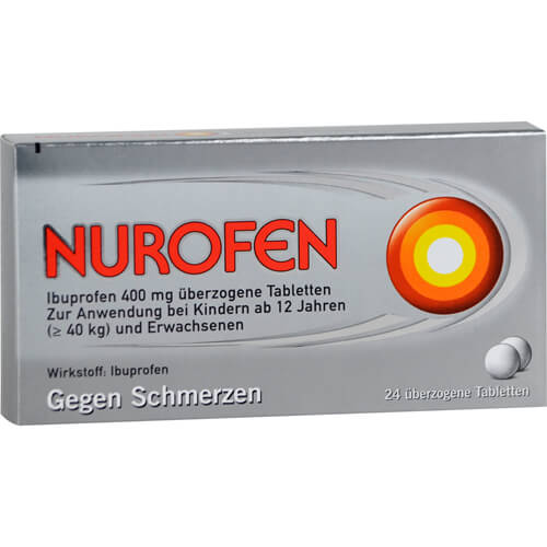 NUROFEN Ibuprofen 400 mg überzogene Tabletten