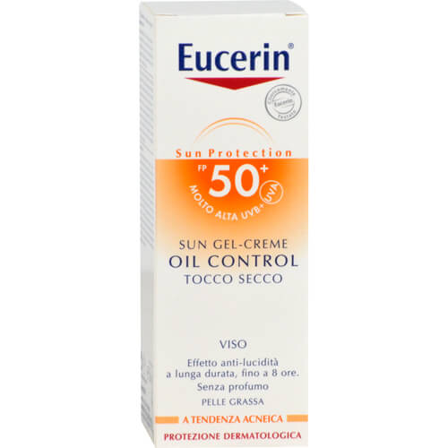 EUCERIN Sun Gel-Creme Oil Contr.Anti-Gl.Eff.LSF50+