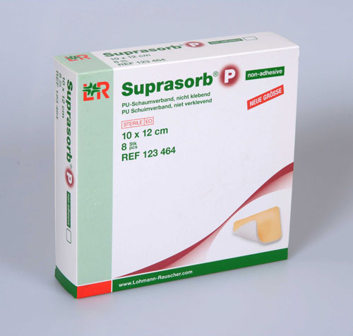 SUPRASORB P PU-Schaumv.nicht klebend 10x12 cm