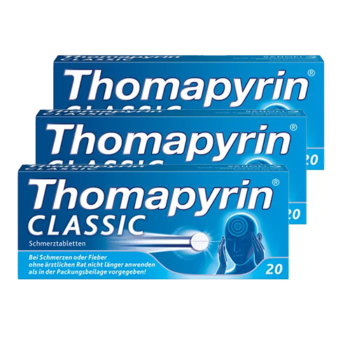THOMAPYRIN CLASSIC Schmerztabletten (3x20St)