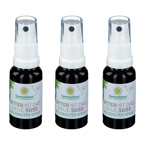 BIO KRÄUTERSPRAY Bitter ist das neue Süss (3x20ml)