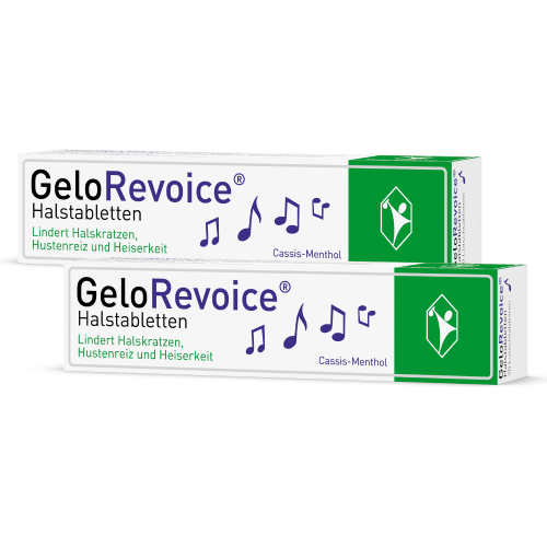 GELOREVOICE Halstabletten Cassis-Menthol Lut.-Tab. (2x20 St)